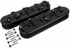 Chevy LS Fabricated Valve Covers w/ Coil Brackets, Black