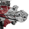Small Block Chevy Deluxe Outward Mount Driver's Side Alternator Bracket for Short Water Pumps