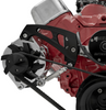 Small Block Chevy Electric Water Pump Alternator Bracket , Black