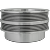 Small Block Chevy Long Water Pump Performance Ratio Serpentine Pulley -Dual 6 & 6 Rib