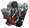 Big Block Chevy Serpentine Conversion High Mount for Blower, ALT & AC Black