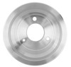 Big Block Chevy Performance Ratio Serpentine Crankshaft Pulley for Long Water Pumps (1V), Clear