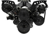 Chevy LS All Inclusive Revolver Serpentine System w/ AC, Black