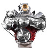Chevy LS Serpentine Conversion : Forward Rotation, Clear