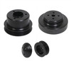 1988 - 1997 Chevy Truck Big Block Power & Amp Series Pulley Kit, Black