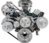 Small Block Ford Ultra Mid-Mount Serpentine Conversion Kit, Clear