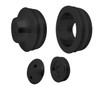 Small Block Ford Performance Ratio V-Belt Pulley Kit (2V) [1969+], Black