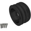 Small Block Ford V-Belt Crankshaft Pulley with 2.5" O.A.L. (3V)