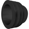 Small Block Ford V-Belt Crankshaft Pulley, Black