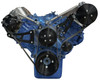 Big Block Ford Ultra Serpentine Conversion Kit, Black, 7176 AC