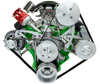 Big Block Chrysler Deluxe Serpentine Conversion Kit, Clear, AC & PS, Front
