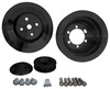 Big Block Chrysler High Flow V-Belt Pulley Kit (2V), Black