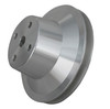 Pontiac V-Belt Water Pump Pulley (1V), Clear, Angle