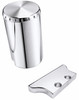 Chrome Plated Reservoir; Firewall Mount