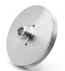 Chevy Short Water Pump Saginaw Press Fit Power Steering V-Belt Pulley