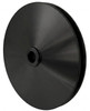 Saginaw Keyway Power Steering V-Belt Pulley, Black