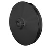 Saginaw Keyway Power Steering V-Belt Pulley, Black