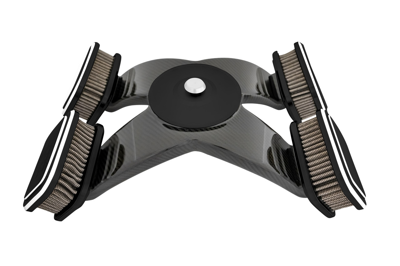 Quad Carbon Spider Billet Air Cleaner | March Performance