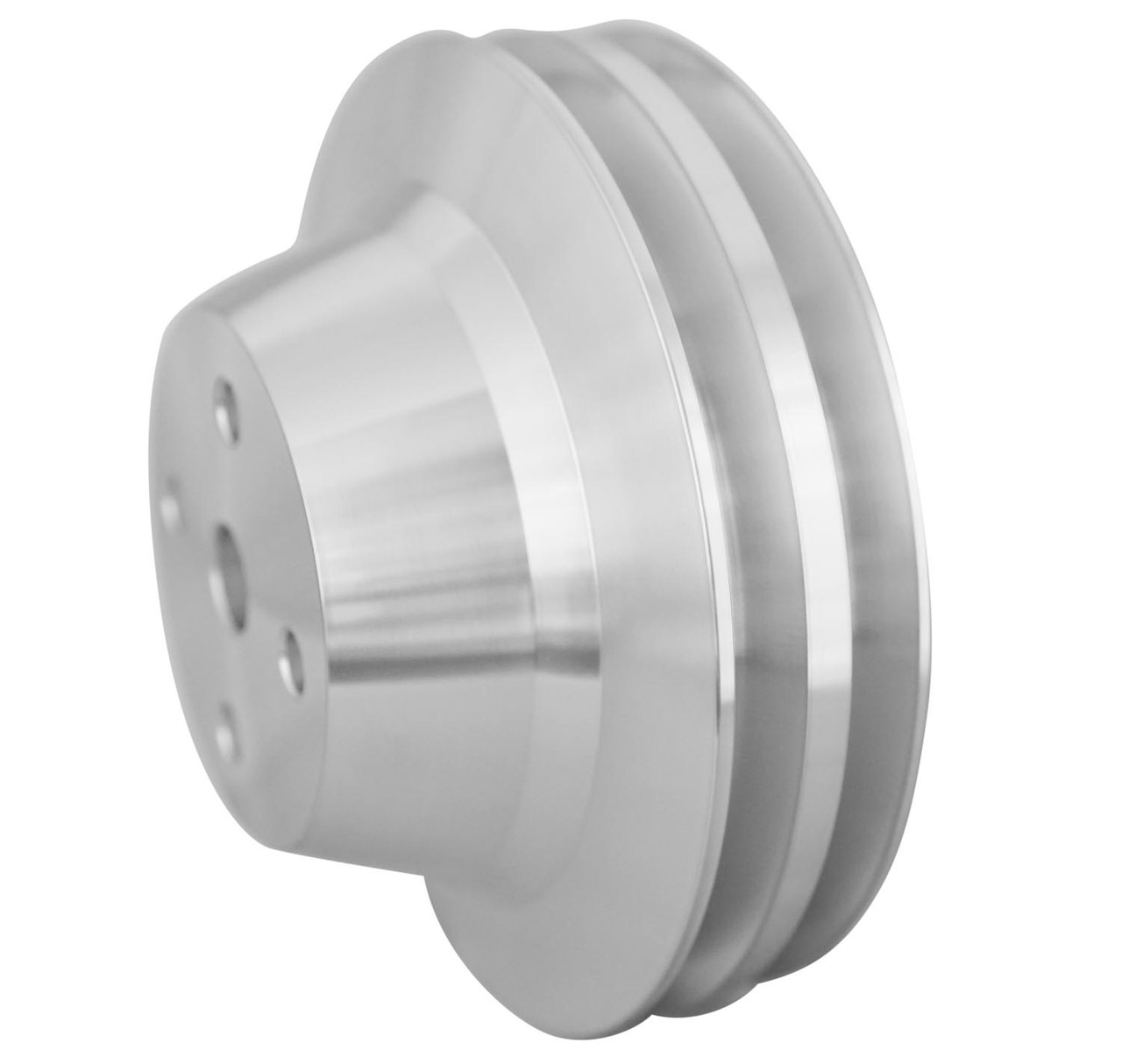 Big and Small Block Chevy Double Groove V-Belt Water Pump Pulley