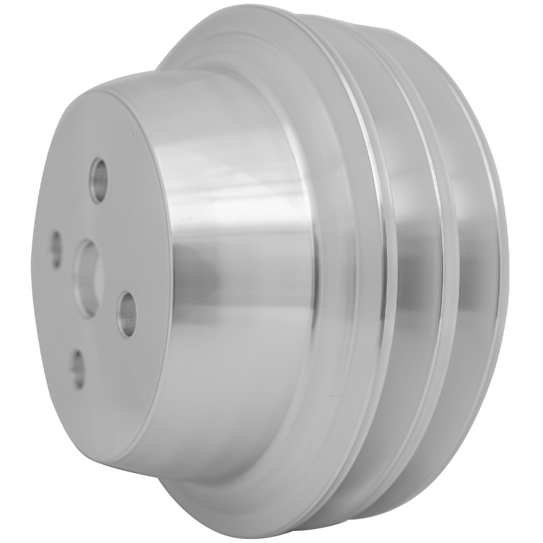 Water Pump Pulley Fan Spacer 2-Piece Kit – Fits Chevy Ford Mopar SBC BBC 327 350 427 454 302 1 thumbnail image