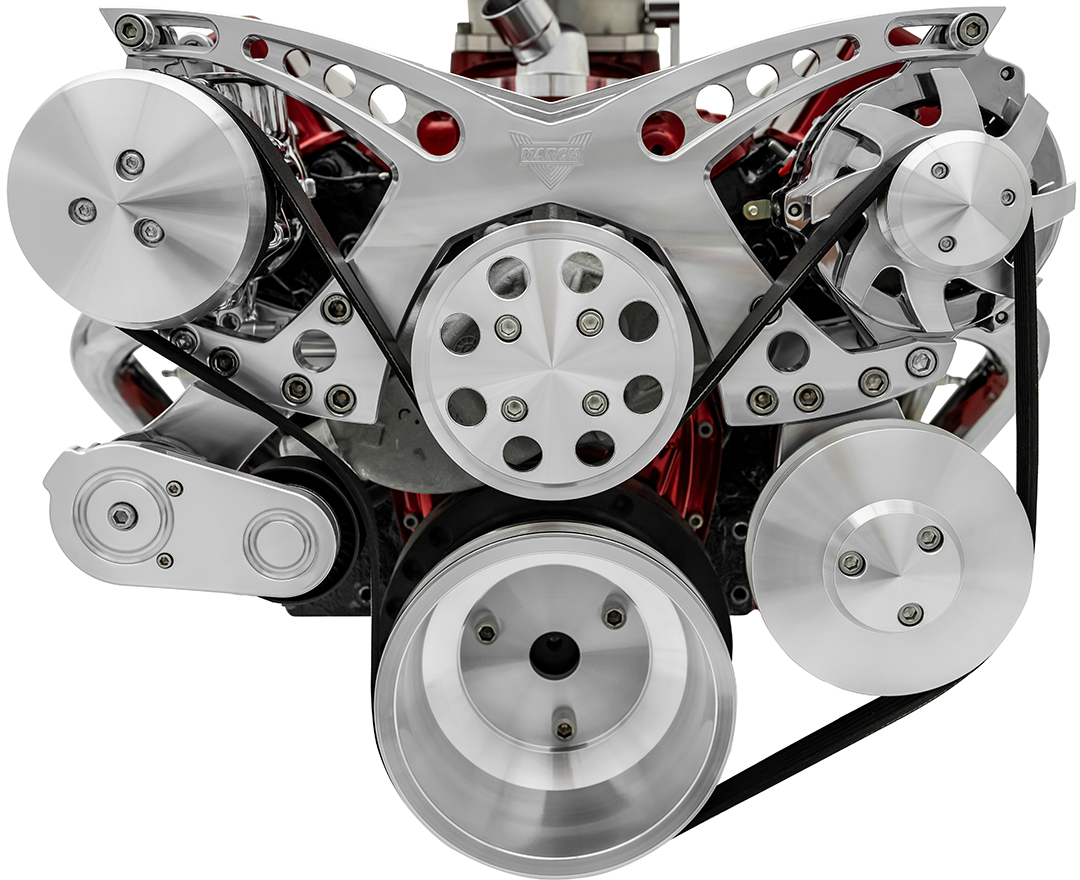 Small Block Chevy Revolver Serpentine System | March Performance