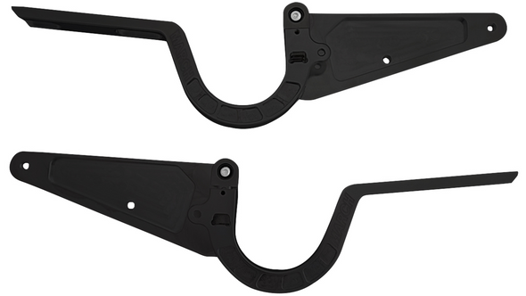 1962 Chevy Impala Adjustable Trunk Hinges, Black