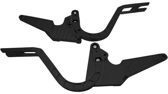 1968 - 1972 Chevelle Adjustable Trunk Hinges, Black