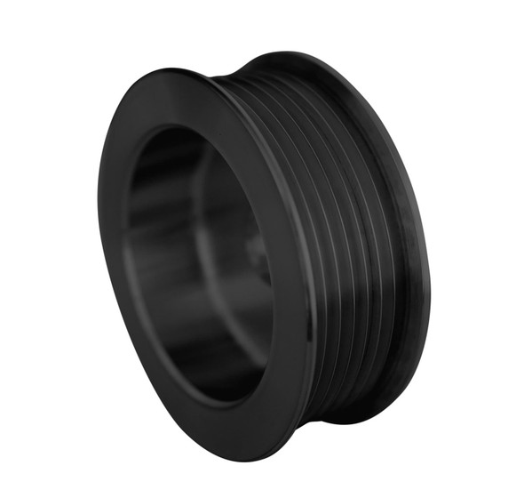 6 Rib Serpentine Alternator Pulley for Dodge Magnum Engines, Black