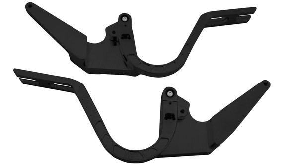 1966 - 1967 Chevrolet Nova Trunk Hinges, Black 1966 - 1967 Chevrolet Nova Trunk Hinges, Black