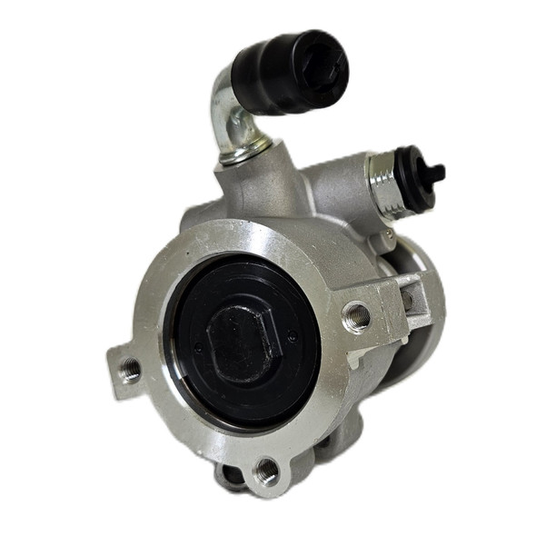 Ultra Series GM Type II Power Steering Pump Cast Finish, Back Ultra Series GM Type II Power Steering Pump Cast Finish, Back