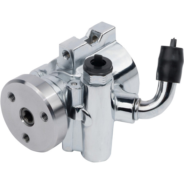 Ultra Series GM Type II Power Steering Pump Chrome Finish