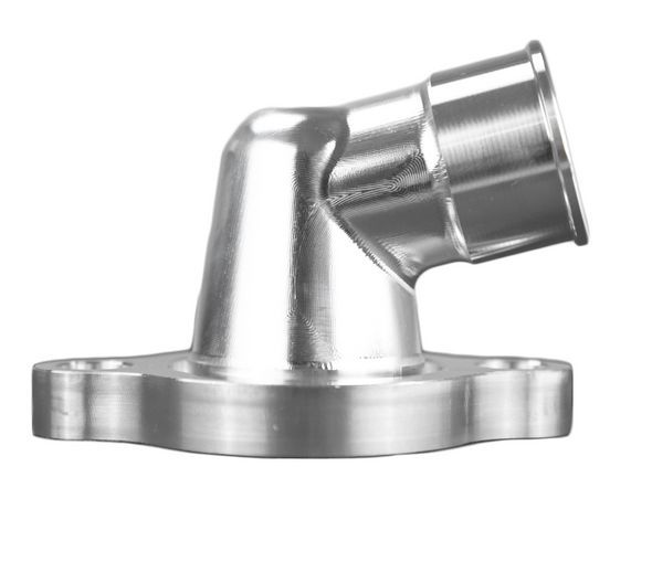 Ford Straight Six (240/300) 15° Thermostat Housing, Side, Polished Ford Straight Six (240/300) 15° Thermostat Housing, Side, Polished