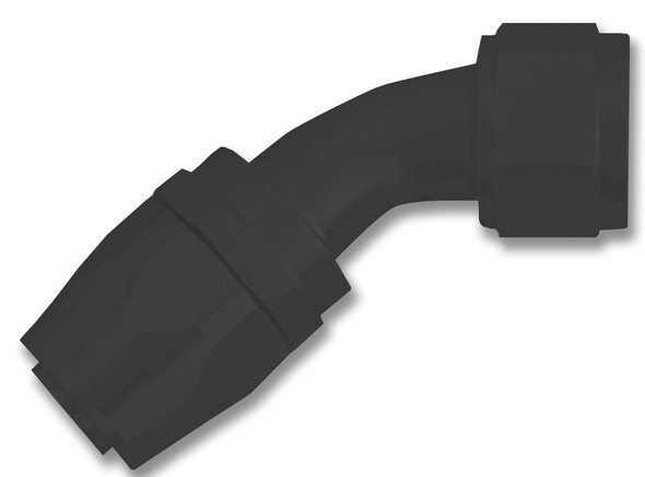 20AN Hose End - 45° - Black 20AN Hose End - 45° - Black