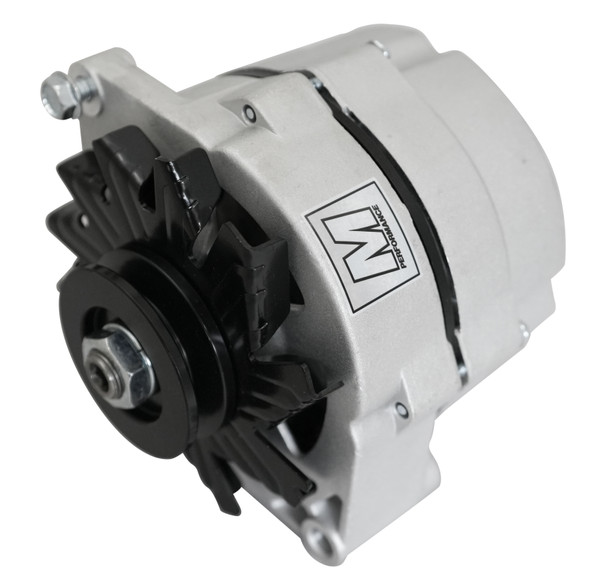 Ultra Series GM 10SI Alternator, 140 Amp 1 Wire Cast Finish