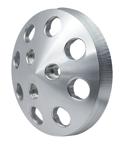 Sanden Peanut Style 7176 AC Compressor Serpentine Pulley Cover - Revolver Hole Design