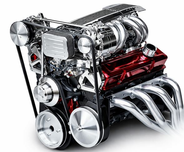 Small Block Chevy - High Mount Ultra Serpentine System