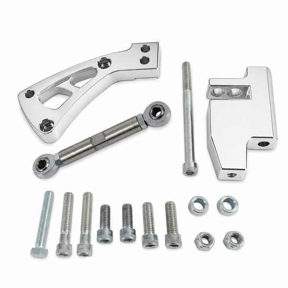 Small Block Chevy AC Bracket - LWP - 508 AC - Driver's Side