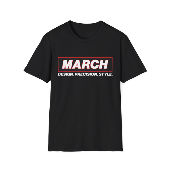 March Performance Logo Shirt in Black