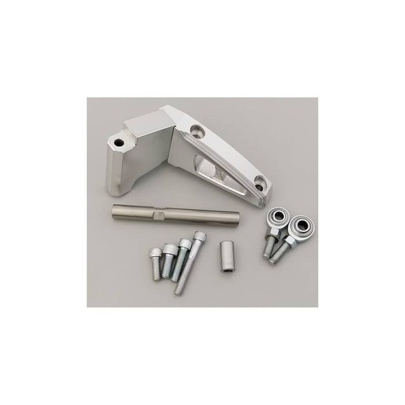 Small Block Chevy Ultra Inward Passenger Side AC Bracket for Short Water Pumps, Spread