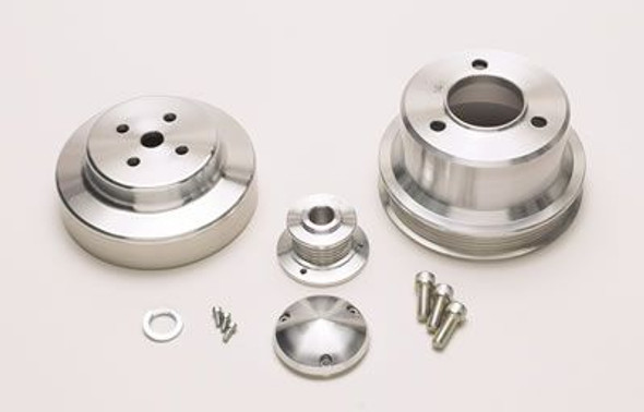 1988 - 1997 Chevy Truck Big Block Performance Series Pulley Kit (3 Piece) [Factory Replacement]