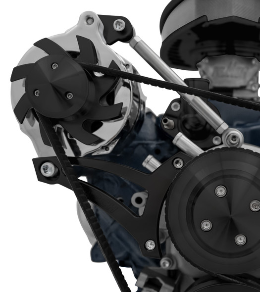 Small Block Ford Ultra Alternator Bracket (289 & 302), Black