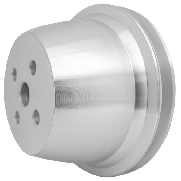 Small Block Ford High Flow Water Pump Pulley, Clear