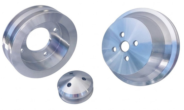 Big Block Ford Performance Ratio V-Belt Pulley Kit