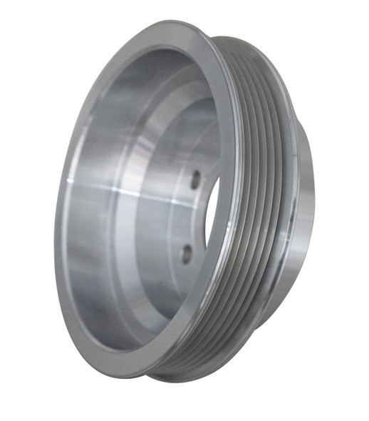 Big Block Chrysler Serpentine Crankshaft Pulley for Fluid Dampers (1V), Clear, Angle