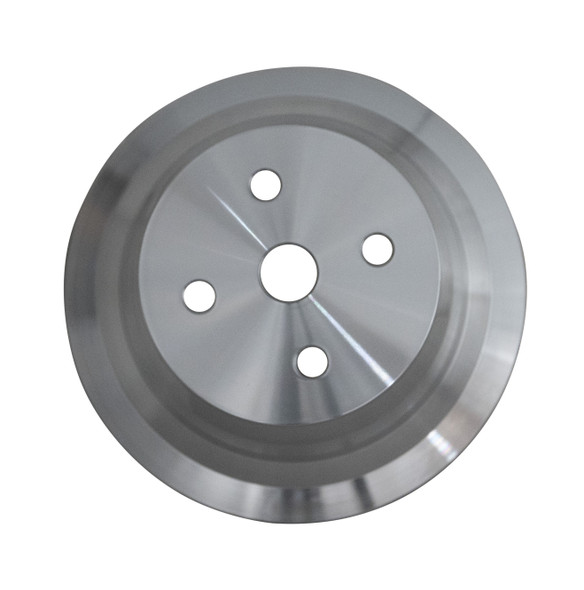 Small Block Chrysler Serpentine Water Pump Pulley (1V), Clear, Face