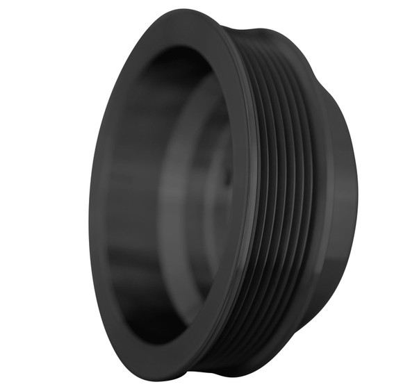 Dodge Magnum 3.9, 5.2 & 5.9 ('91-97) Serpentine Crankshaft Pulley, Black