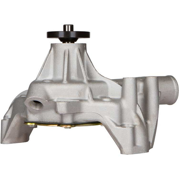 March Ultra Series Small Block Chevy Long Water Pump (Satin), Side