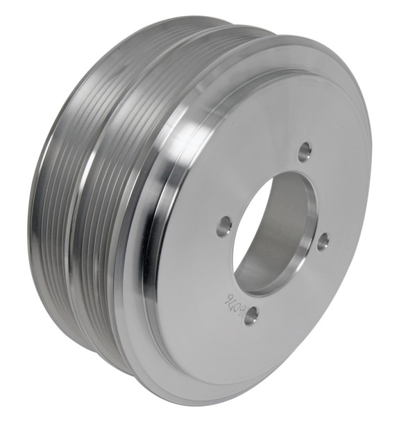 Oldsmobile 350/455 Serpentine Crankshaft Pulley, Side Oldsmobile 350/455 Serpentine Crankshaft Pulley, Side