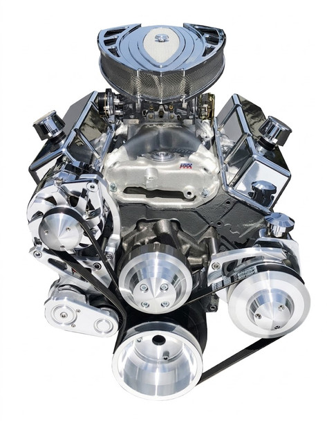 Small Block Chevy Serpentine Conversion System Ultra w/ Tensioner 