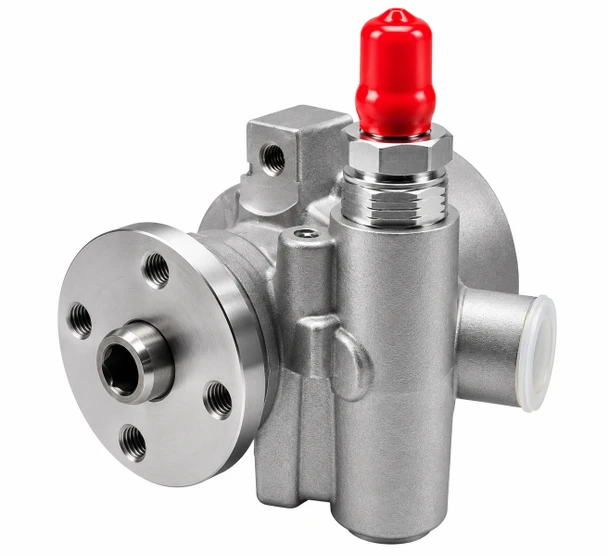 GM Type II Power Steering Pump - Designed for Attached Reservoir